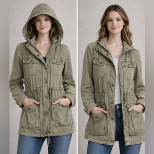 Talula cotton cargo jacket